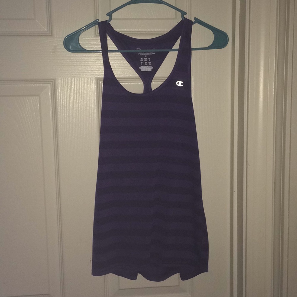 Purple Champion sports tank top